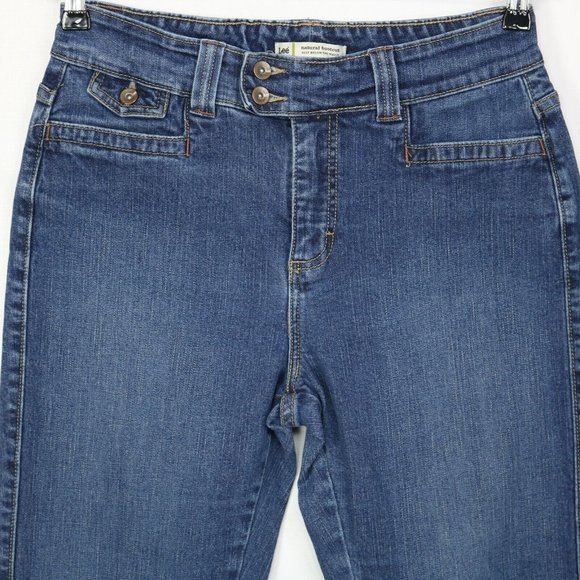 Lee Natural Bootcut Jeans Just Below The Waist Stretch 10 Medium 28 X 31 - Picture 6 of 10